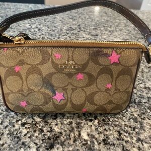 Coach: Nolita disco star print mini purse